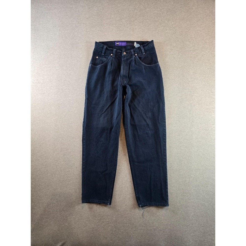 Vintage Levis Silvertab Baggy Jeans Mens 31x31 Dark Wash Made In USA 90s 1994
